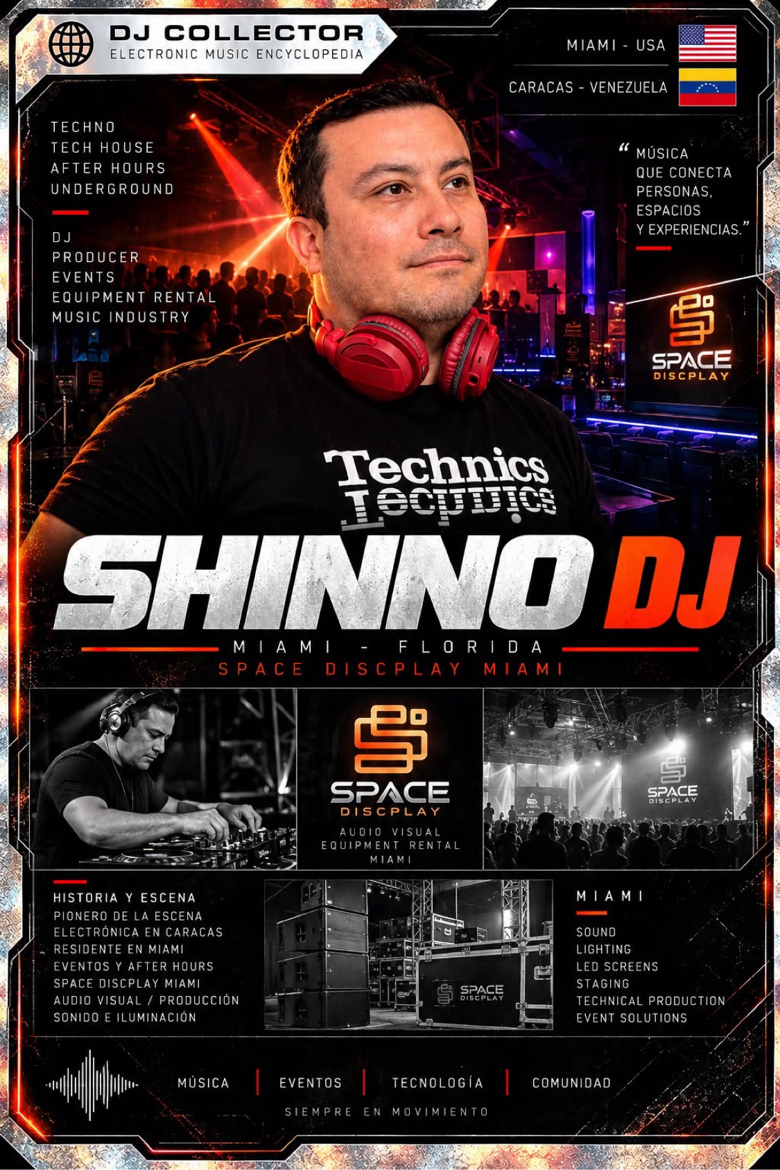 Official DJ Collector artwork featuring SHINNO